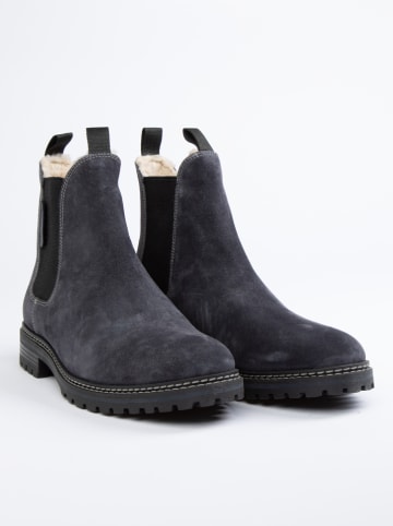 PAUL VESTERBRO Leren chelseaboots donkerblauw