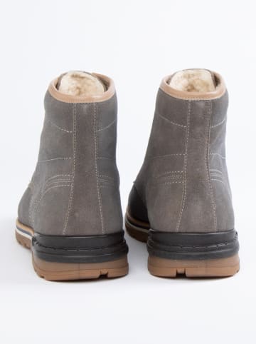 PAUL VESTERBRO Leder-Boots in Grau