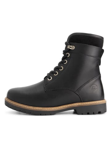 TRAVELIN' Leren boots "Larvik" zwart