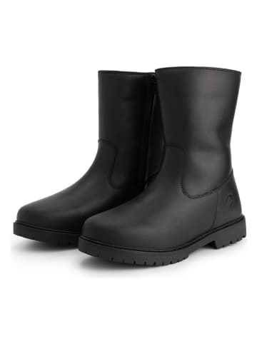 TRAVELIN' Leren boots "Nyvoll" zwart