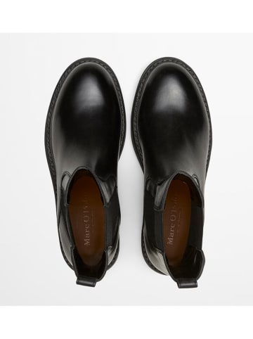 Marc O'Polo Shoes Leren chelseaboots "Cosi" zwart
