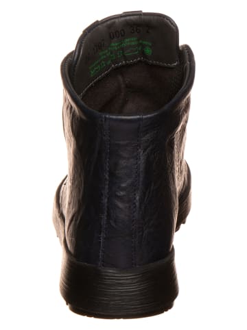 Think! Leder-Boots "Comoda" in Schwarz