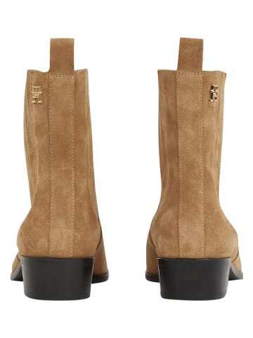 Tommy Hilfiger Shoes Leren boots beige
