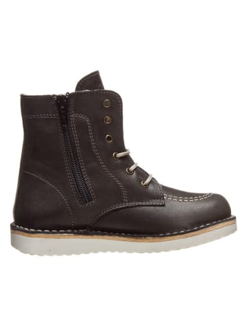kmins Leren boots antraciet