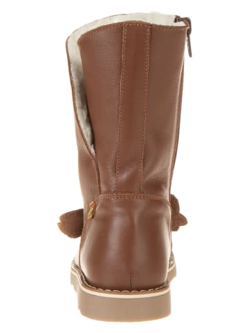 El Naturalista Leren winterlaarzen bruin