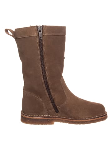 kmins Leder-Stiefel in Braun