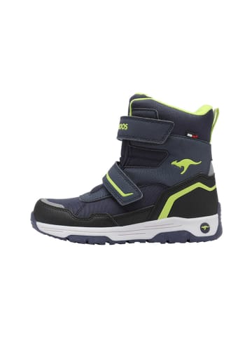 Kangaroos Boots "Camp V" in Blau/ Grün