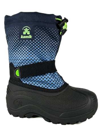 Kamik Winterstiefel "Slide" in Blau/ Schwarz
