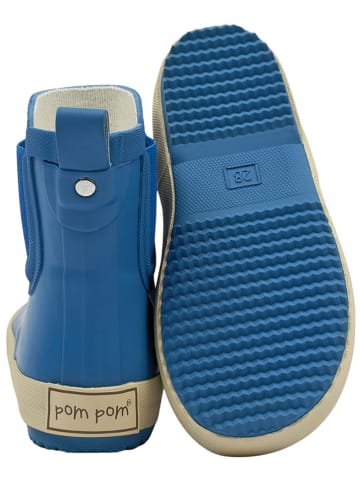 POM POM Chelseaboots blauw