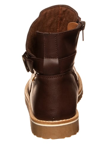 El Naturalista Leder-Winterboots in Braun