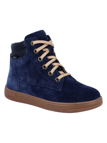 Richter Shoes Skórzane botki "1893" w kolorze granatowym