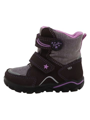Lurchi Winterstiefel "Kami" in Pflaume/ Grau