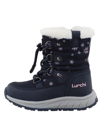 Lurchi Kozaki zimowe "Aria" w kolorze granatowym