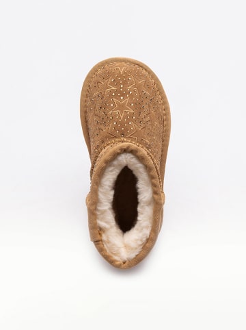 Lelli Kelly Leder-Winterboots "Dajana" in Hellbraun