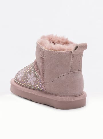 Lelli Kelly Leder-Winterboots "Clarissa" in Rosa