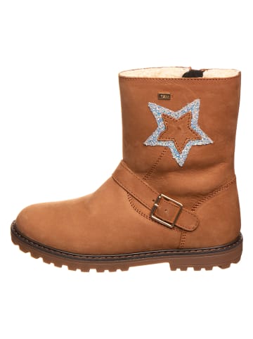 Lurchi Leder-Boots "Effi" in Hellbraun