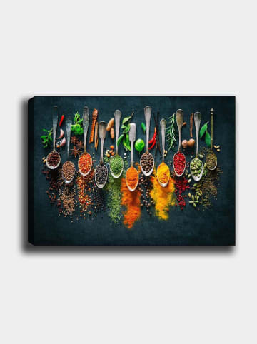 ABERTO DESIGN Kunstdruk op canvas - (B)70 x (H)50 x (D)3 cm