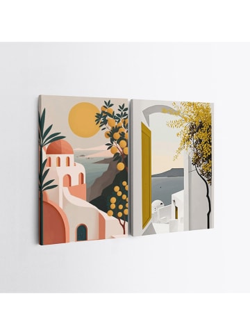 ABERTO DESIGN 2er-Set: Leinwanddrucke