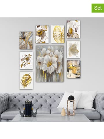 ABERTO DESIGN 9er-Set: Leinwanddrucke