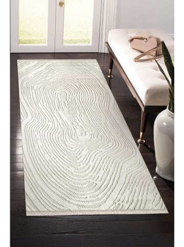 ABERTO DESIGN Laagpolig tapijt crème