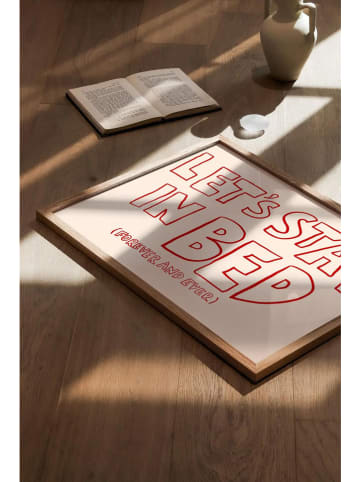 ABERTO DESIGN Gerahmter Kunstdruck - (B)70 x (H)50 cm