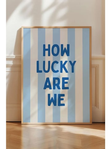 ABERTO DESIGN Gerahmter Kunstdruck - (B)33 x (H)48 cm