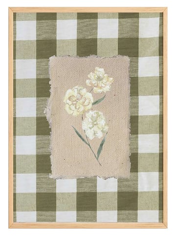 ABERTO DESIGN Gerahmter Kunstdruck - (B)33 x (H)48 cm