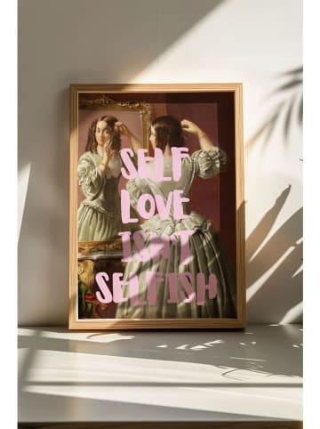 ABERTO DESIGN Druk artystyczny w ramce - 33 x 48 cm