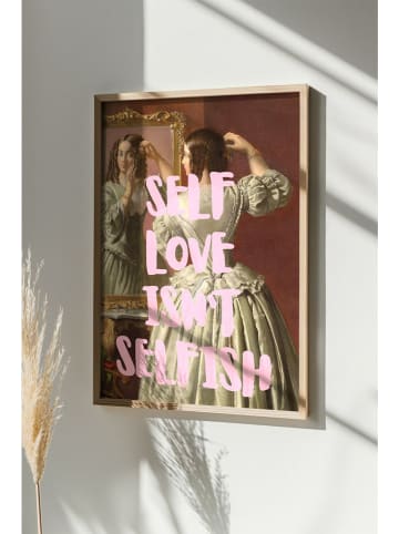 ABERTO DESIGN Ingelijste kunstdruk - (B)33 x (H)48 cm