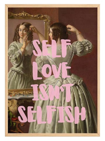 ABERTO DESIGN Gerahmter Kunstdruck - (B)33 x (H)48 cm