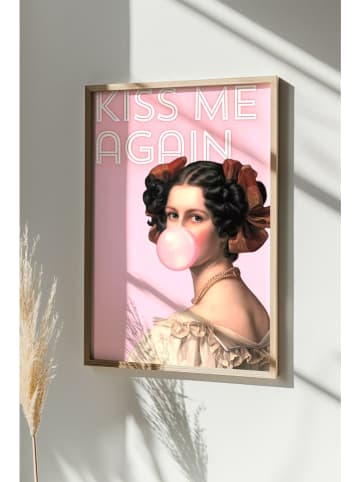 ABERTO DESIGN Gerahmter Kunstdruck - (B)50 x (H)70 cm