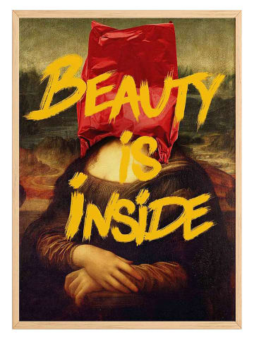 ABERTO DESIGN Druk artystyczny w ramce - 33 x 48 cm