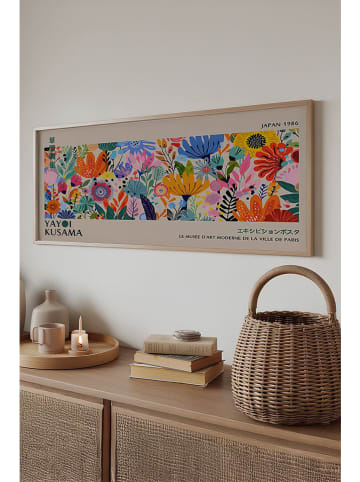 ABERTO DESIGN Gerahmter Kunstdruck - (B)120 x (H)50 cm