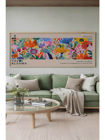 ABERTO DESIGN Gerahmter Kunstdruck - (B)120 x (H)50 cm