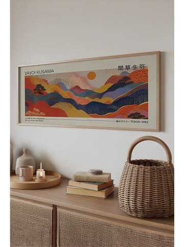 ABERTO DESIGN Druk artystyczny w ramce - 120 x 50 cm