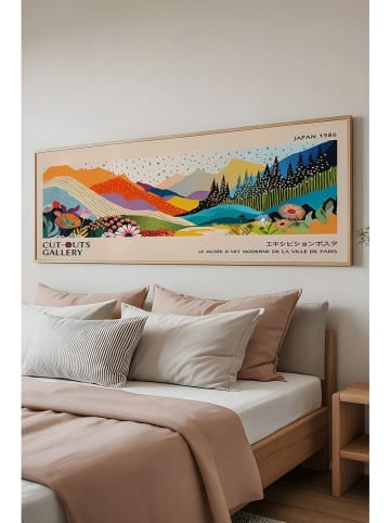 ABERTO DESIGN Druk artystyczny w ramce - 120 x 50 cm