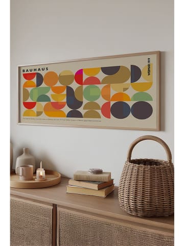 ABERTO DESIGN Ingelijste kunstdruk - (B)120 x (H)50 cm