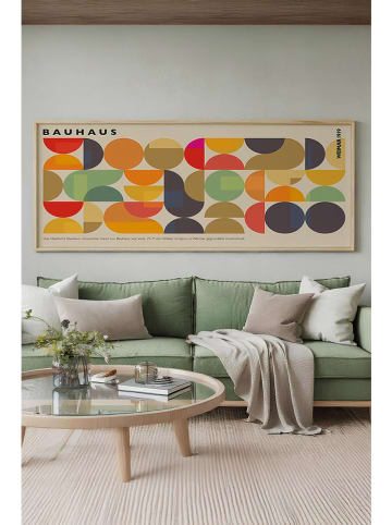 ABERTO DESIGN Gerahmter Kunstdruck - (B)120 x (H)50 cm