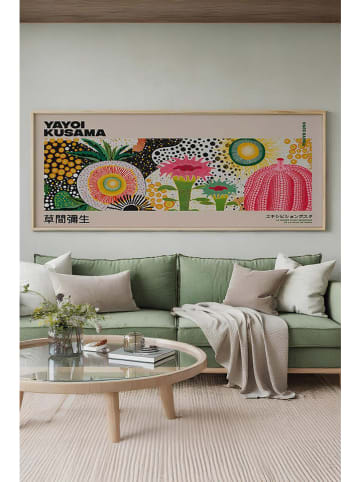 ABERTO DESIGN Gerahmter Kunstdruck - (B)120 x (H)50 cm