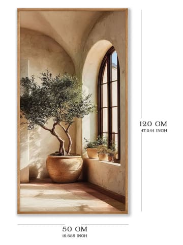 ABERTO DESIGN Gerahmter Kunstdruck