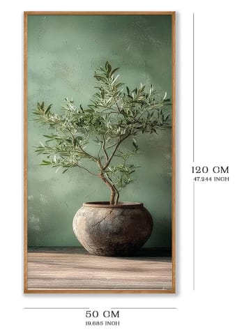 ABERTO DESIGN Gerahmter Kunstdruck