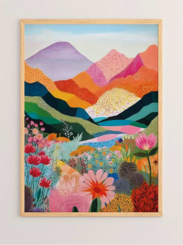 ABERTO DESIGN Druk artystyczny w ramce - 33 x 48 cm