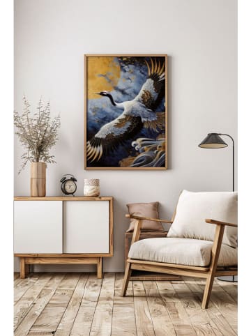 ABERTO DESIGN Ingelijste kunstdruk - (B)33 x (H)48 cm