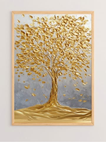 ABERTO DESIGN Gerahmter Kunstdruck - (B)33 x (H)48 cm