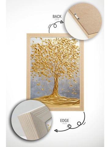 ABERTO DESIGN Druk artystyczny w ramce - 33 x 48 cm