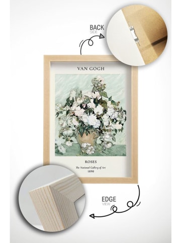 ABERTO DESIGN 6-delige set: ingelijste kunstdrukken - (B)33 x (H)48 cm