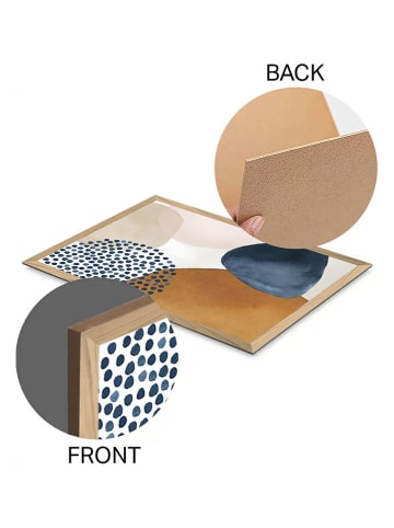 ABERTO DESIGN 3er-Set: Kunstdrucke - (B)33 x (H)48 cm