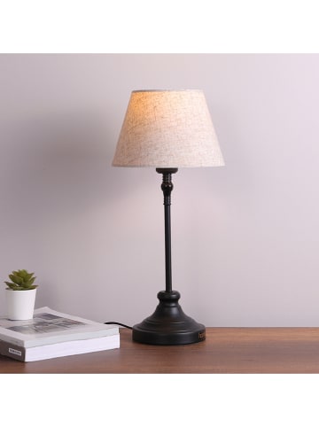 ABERTO DESIGN Lampa stołowa w kolorze czarnym - 22 x 48 x 14 cm