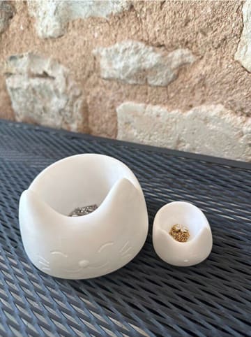 ABERTO DESIGN 2er-Set: Dekoobjekte in Weiß