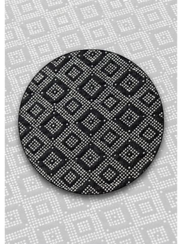 ABERTO DESIGN Dywan w kolorze czerwono-czarnym do jogi